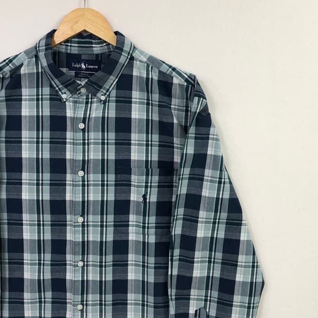 Xxl 폴로 체크 셔츠