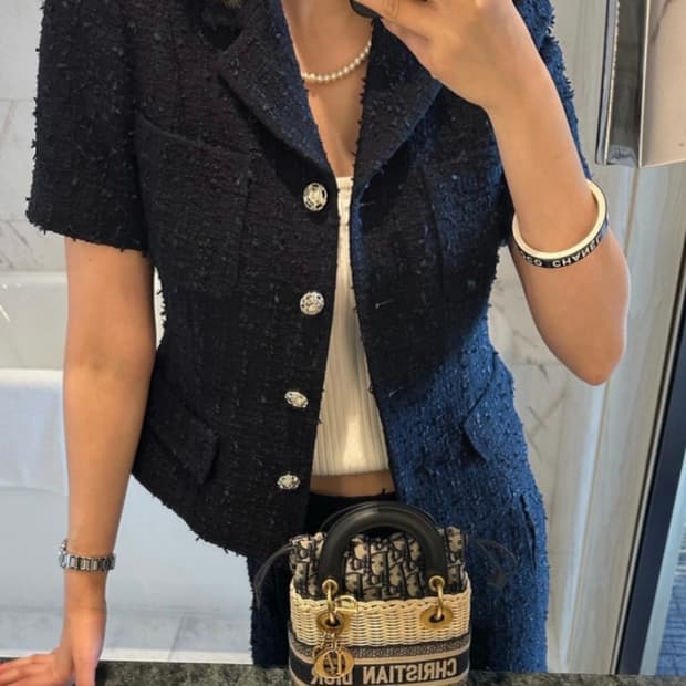 마이아이코 트위드 자켓 