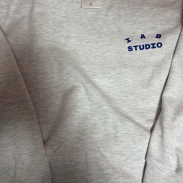 아이앱 롱슬리브 라이트 그레이 s