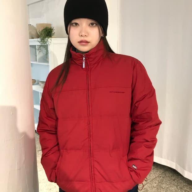 맥그리거 레드 패딩 