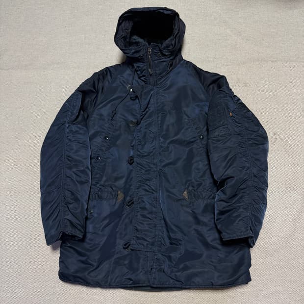 알파인더스트리 N-3B 후드 파카