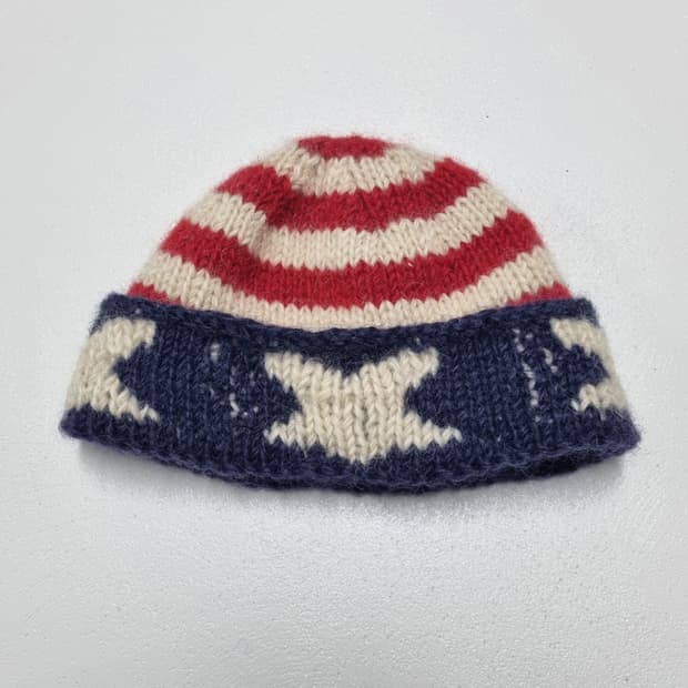 MU CHACHA 성조기 비니 