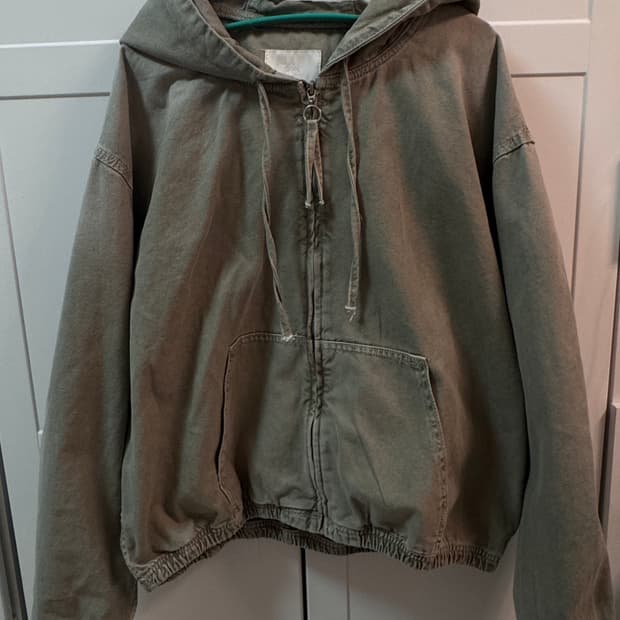 자라 빈티지 후드집업 