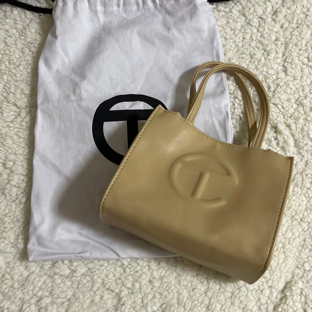 텔파 미니크로스백 베이지