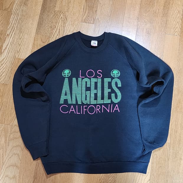 90s USA 프룻오브더룸 빈티지스웻