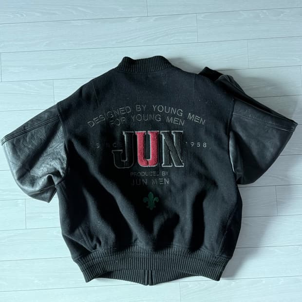 80/90s JUNMEN JAPANESE 바시티 자켓