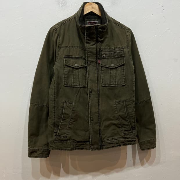 리바이스 이너퀼팅 워시드 필드자켓 S