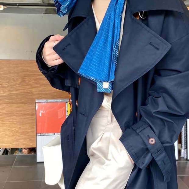 마뗑킴 스프링 트렌치코트