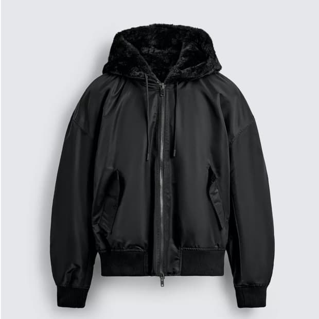 자라 리버시블 봄버 s