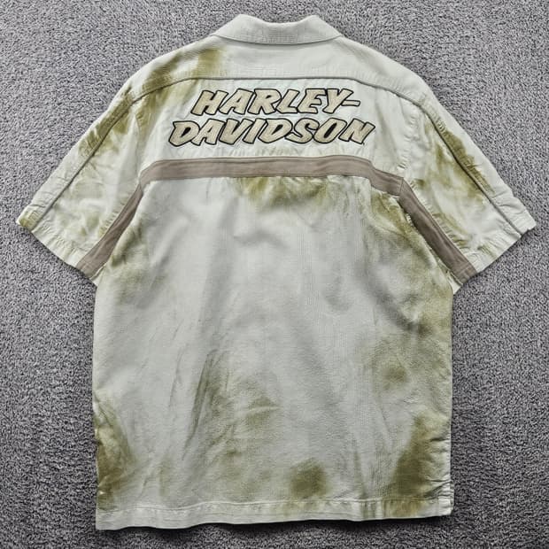 할리데이비슨 반팔 셔츠 커스텀 ( L ) / 11940