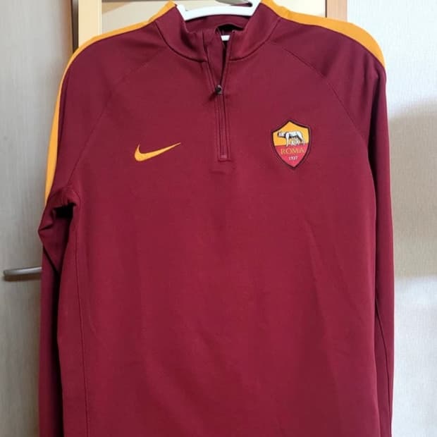 AS로마 하프집업 트레이닝복