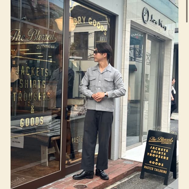 the blurred clothing 셔츠