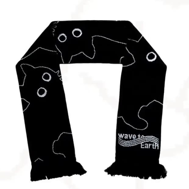 웨이브투어스 웨어스 웨투어 wave to earth 머플러 목도리 24