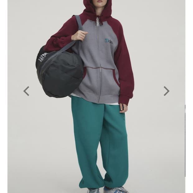 테켓 훌리 집업 그레이
