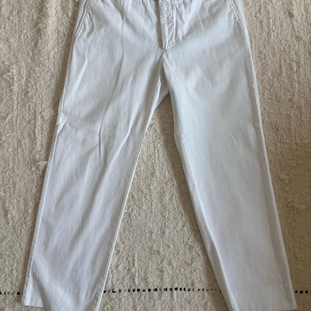 Ermenegildo Zegna White Trouser