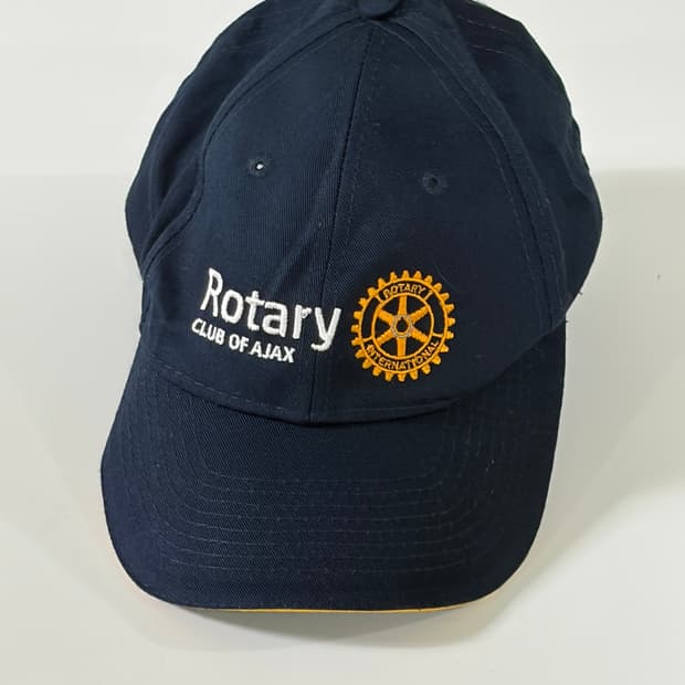 로타리 클럽(Rotary Club of Ajax) 네이비 빈티지 모자