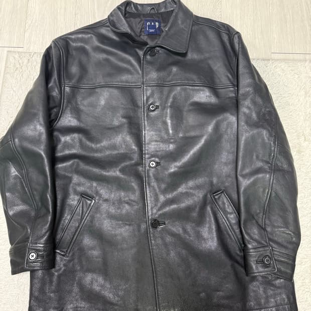 (XL) gap 올드갭 레더 카코트 코트