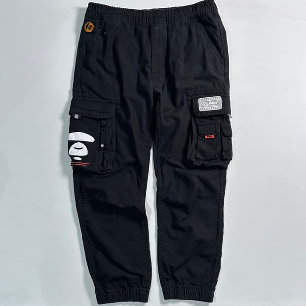 에이프 카고 조거 팬츠 