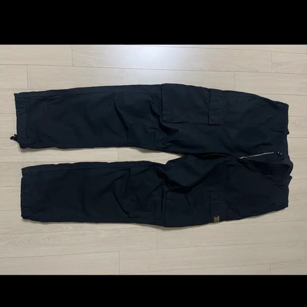 네이버후드 카고팬츠 블랙 M