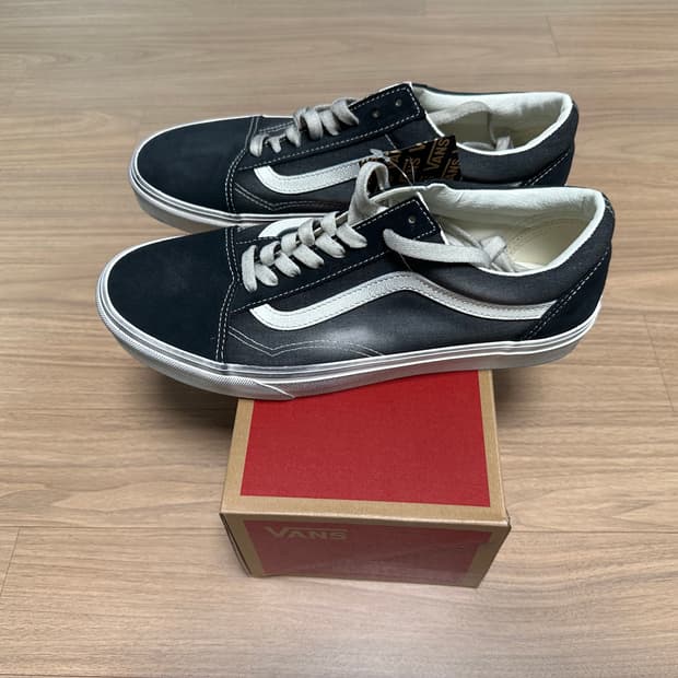 반스 올드스쿨 웨이브 워시드 블랙 280