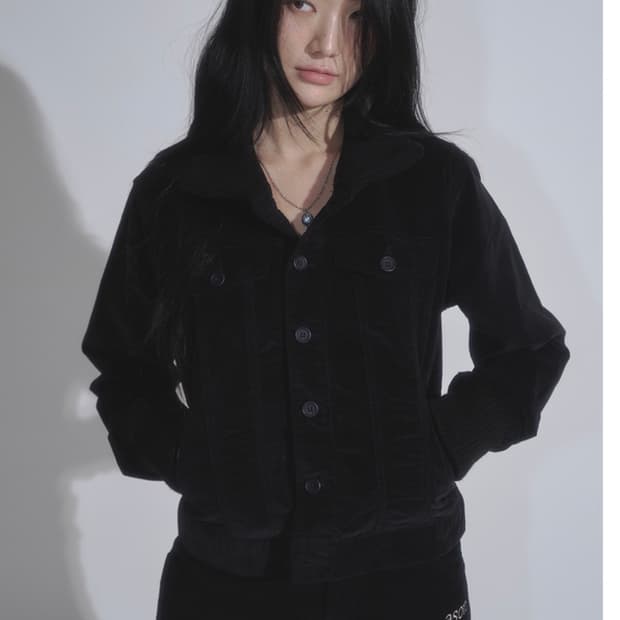 애즈온 마플 코듀로이 자켓