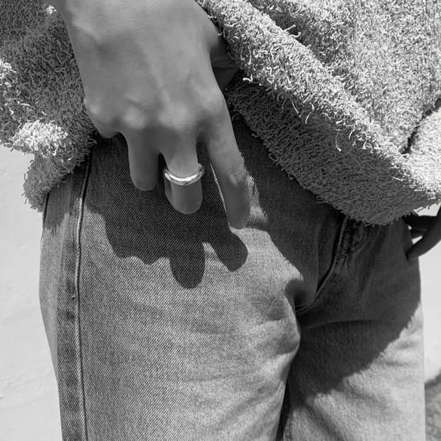 오아지프 oisif 실버925 반지 13호