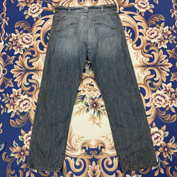 (36)디케이엔와이 DKNY 와이드 데님 팬츠