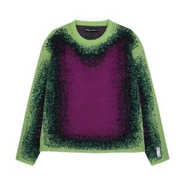 와이 프로젝트 그라데이션 니트 S