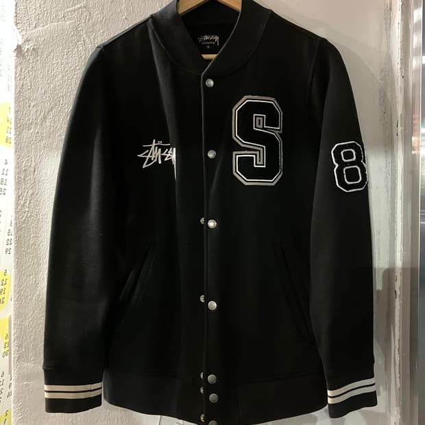 스투시 바시티 자켓 S