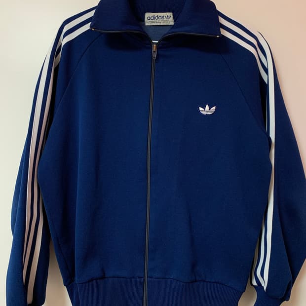 서독제 아디다스 70-80s 희귀 레어 대장 져지 네이비