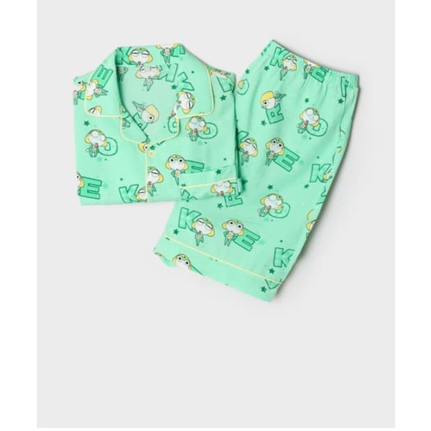 스파오 케로로 잠옷 반팔 m사이즈