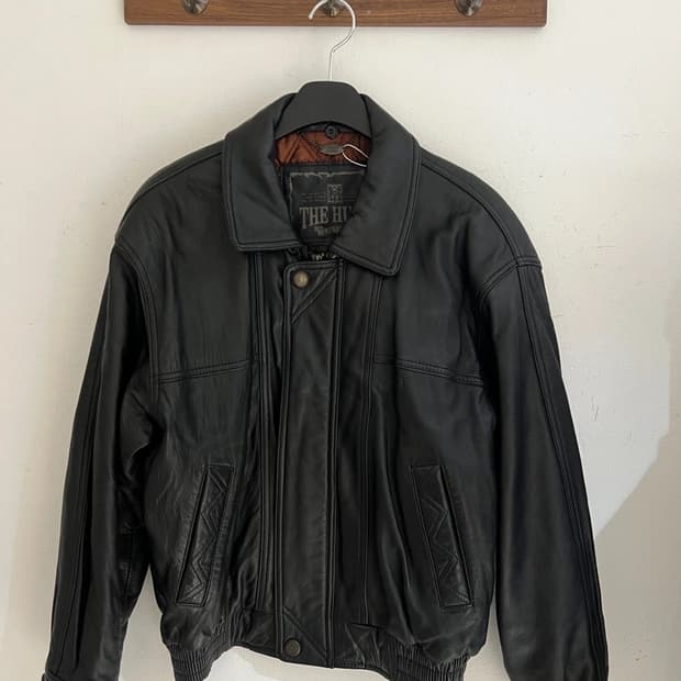 빈티지 레더 자켓