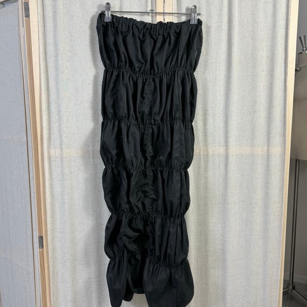 Forksy 링클 롱스커트