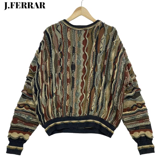 J.ferrar cable round knit