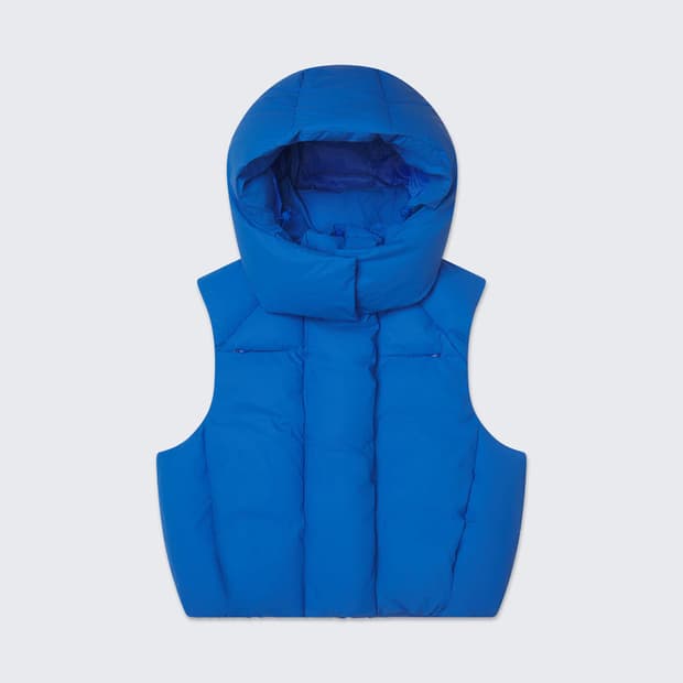 khy 카일리제너 푸퍼 패딩 조끼 xs 새상품