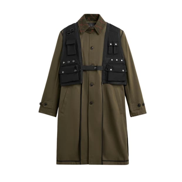 자라 앤더슨벨 트렌치 코트 카키