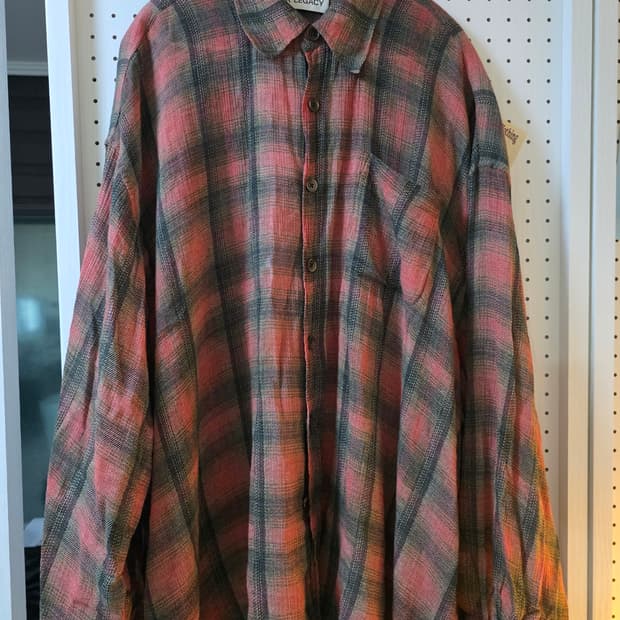 아워레가시 보로우드 셔츠 48사이즈 팝니다