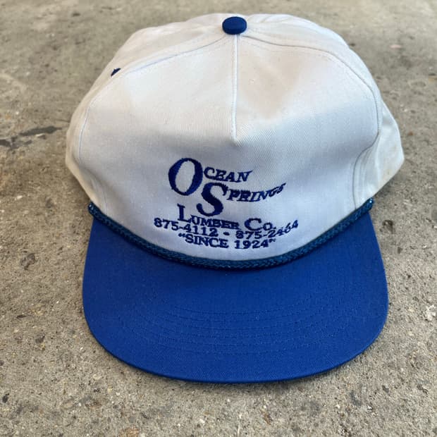 Vintage ocean springs hat  오션스프링스 빈티지 캡