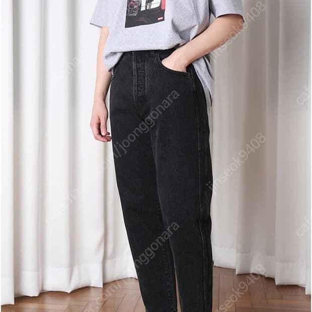 이얼즈어고 플로리스 흑청 블랙진 데님 02 M 사이즈