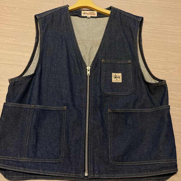 스투시 데님 워크 베스트