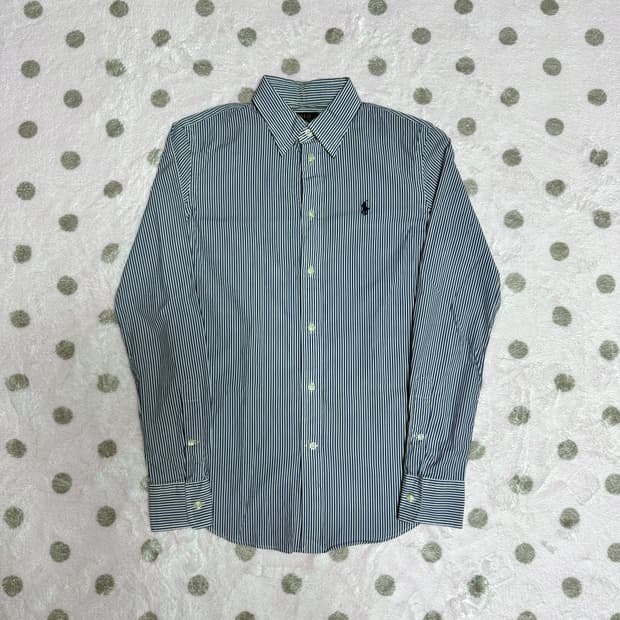 폴로 스트라이프 여성셔츠