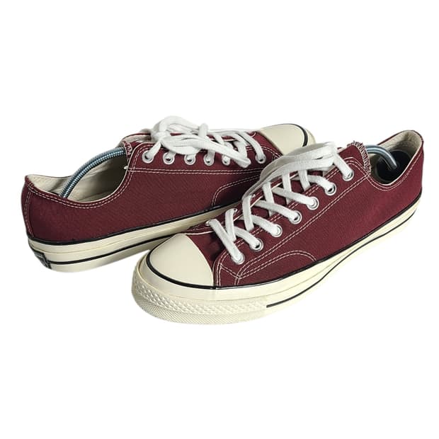 2285) CONVERSE 컨버스 척 70 로우 빈티지 캔버스 딥 보르도