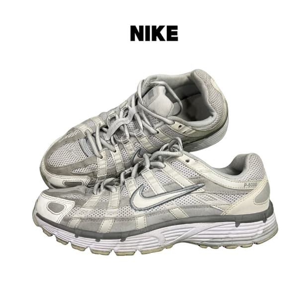 (240) 나이키 P-6000 메탈릭 서밋 화이트