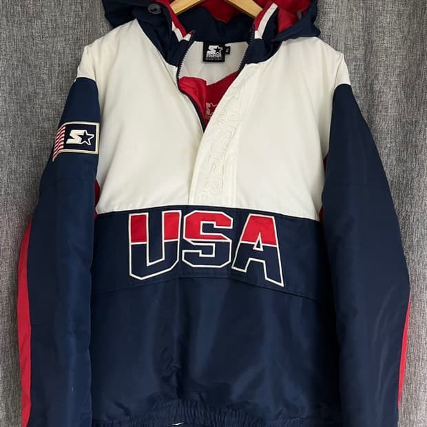 스타터 올드스쿨 USA 아노락 점퍼/#3419