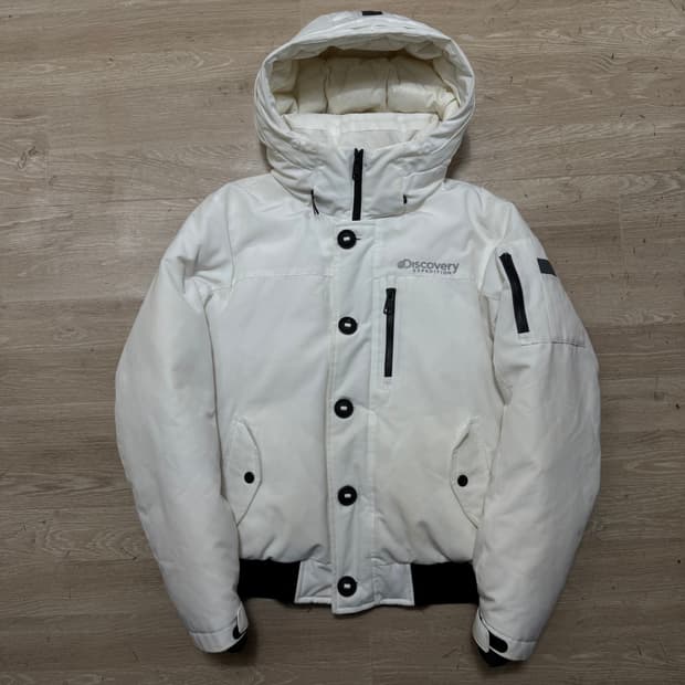 디스커버리 덕다운 숏패딩
