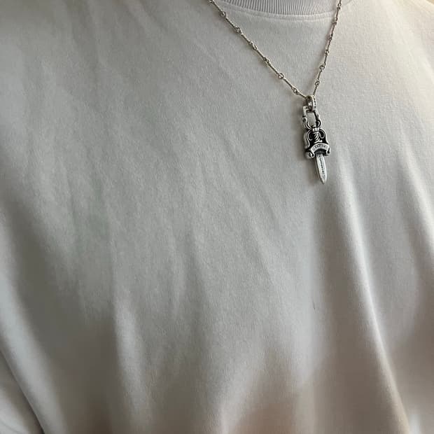 (한스룸 풀구성) 크롬하츠 10대거(M대거) 페이퍼체인 고리형