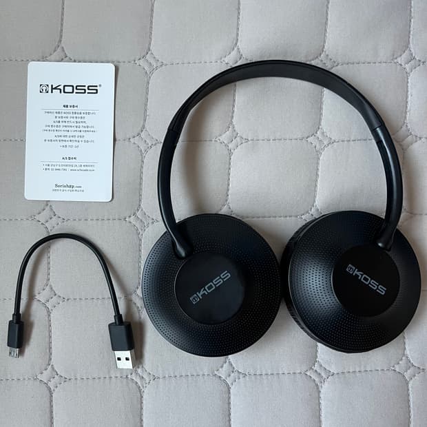 KOSS KPH7 코스 무선 블루투스 헤드폰