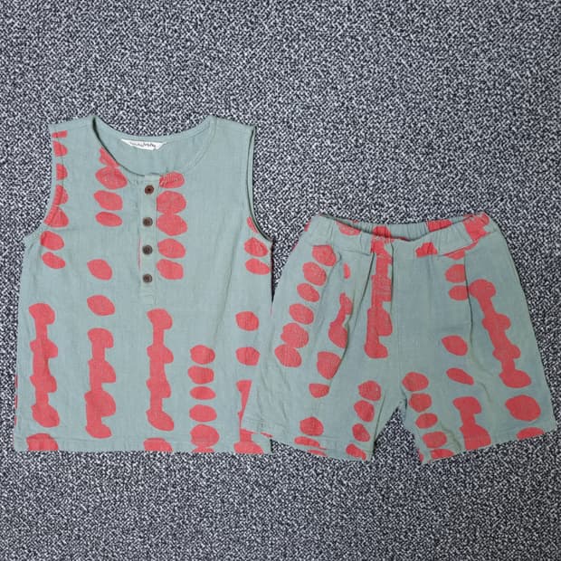 [무료배송][100]리미떼두두 린넨 상하세트