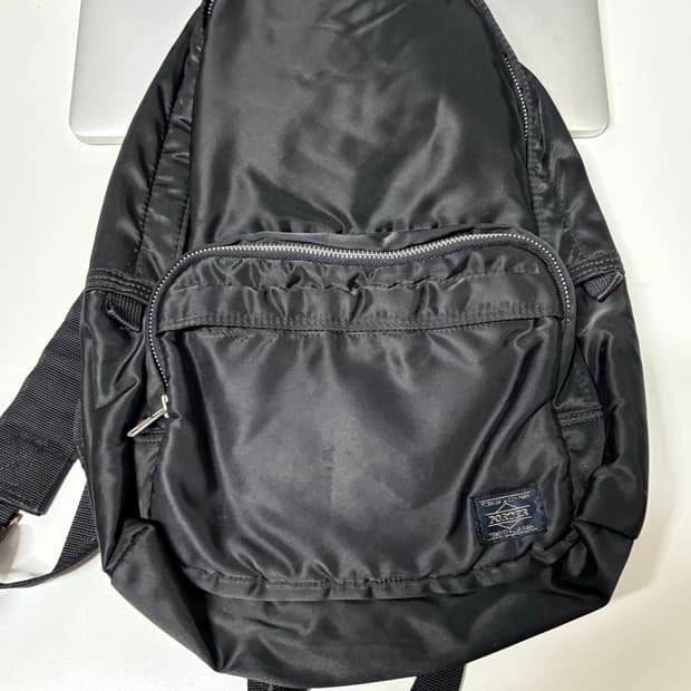 포터 탱커 백팩 블랙