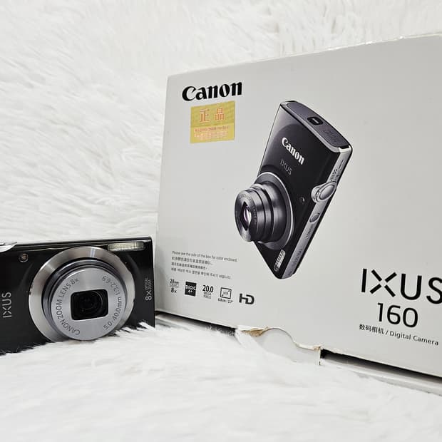 [민트급] 캐논 IXUS 익서스 160 디카, 디지털카메라 판매